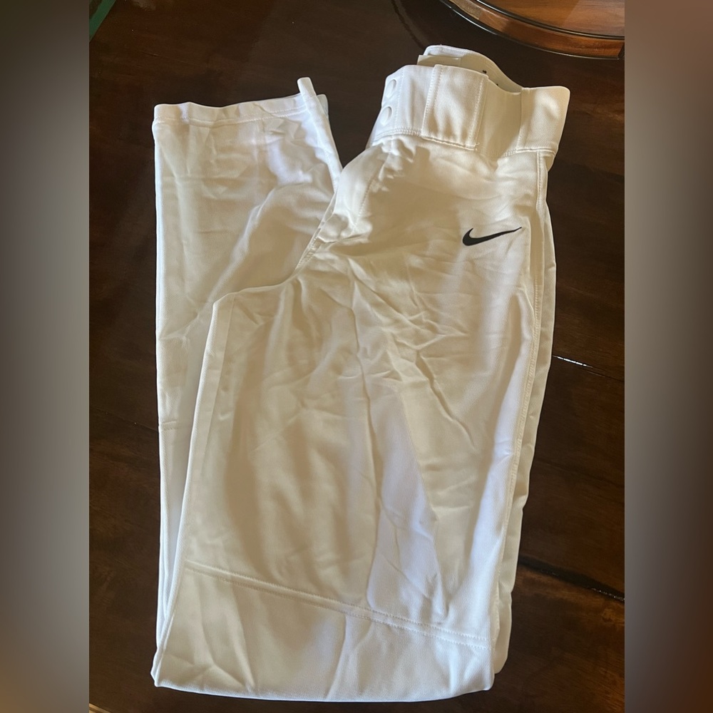 Nike baseball PANTS white